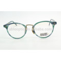 lady fashionable round acetate optical eyewear wholesale China
